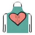 Castlevania-inspired apron featuring characters from the popular anime series
