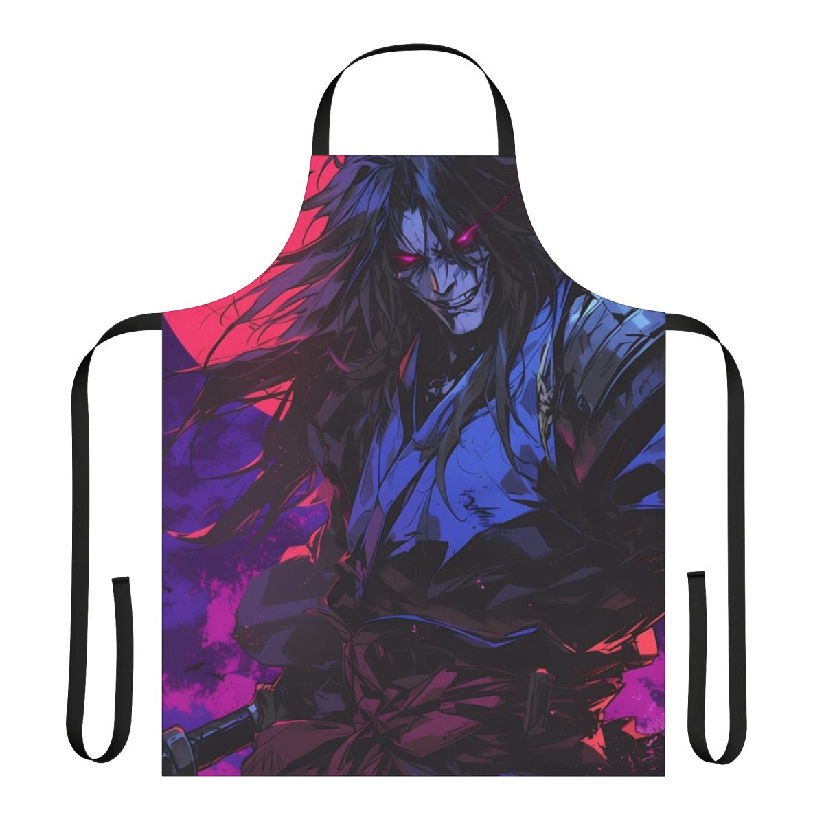 Castlevania-themed apron featuring the mysterious ally Genya