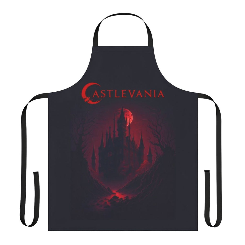 Castlevania-inspired apron with a dark, gothic design