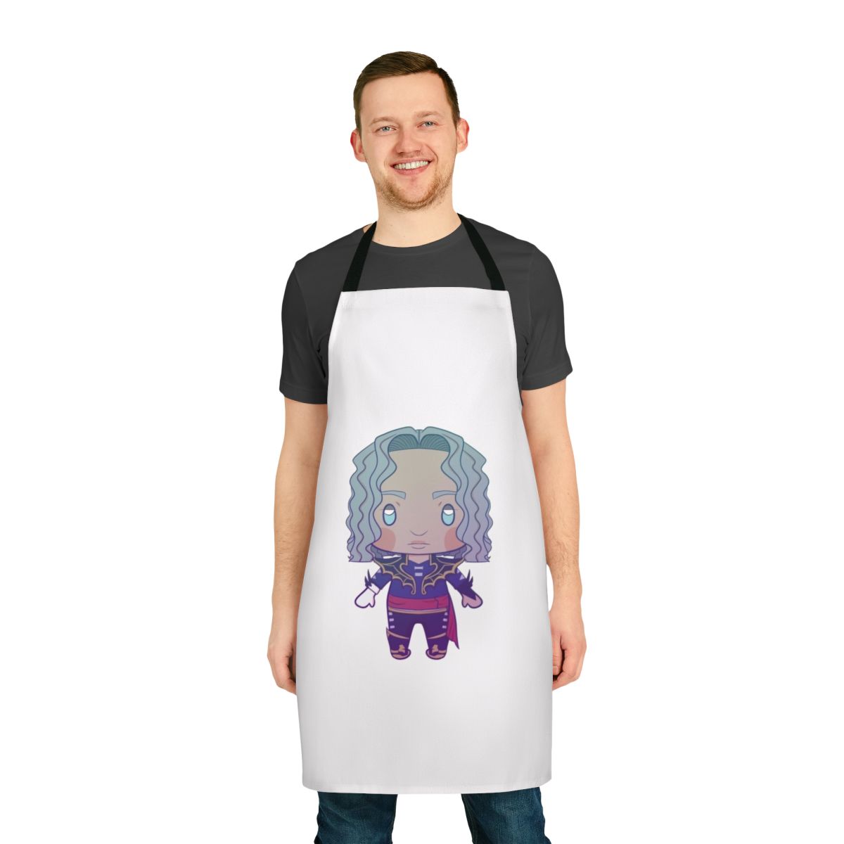Castlevania-inspired apron featuring the character Hector