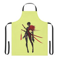 Castlevania-inspired horror-themed apron with gaming and fantasy elements