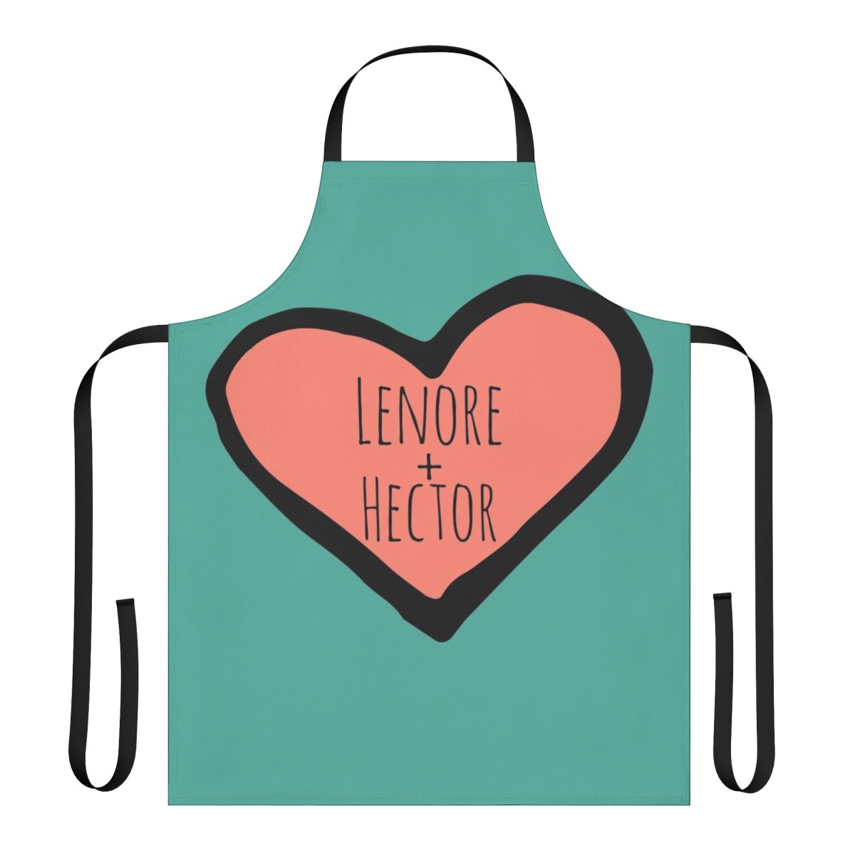 Castlevania-inspired kitchen apron with Alucard, Belmont clan, and Sypha Belnades designs