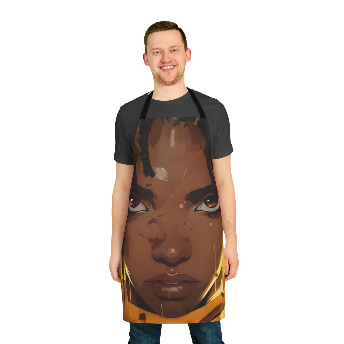 Castlevania Nocturne Annette Apron featuring characters and imagery from the Castlevania Netflix series