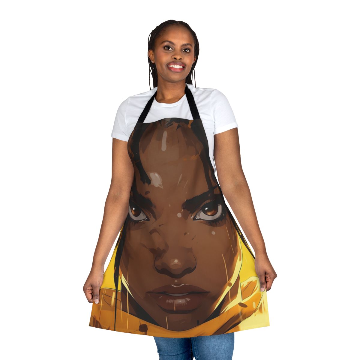 Castlevania Nocturne Annette Apron featuring characters and imagery from the Castlevania Netflix series