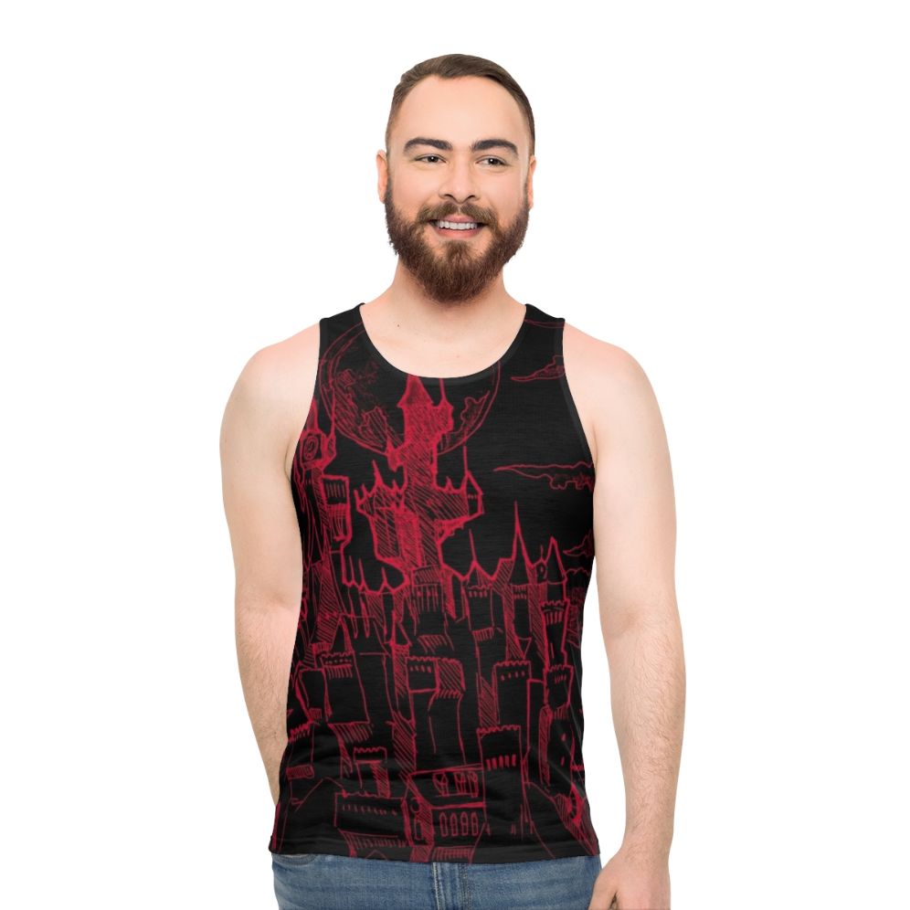 Chilling Castlevania-inspired unisex tank top