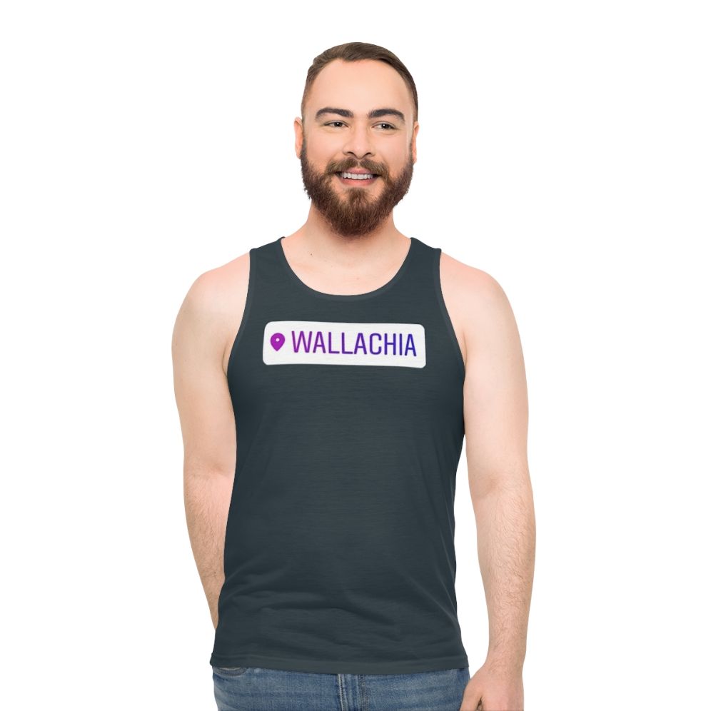 Castlevania Location Tag Unisex Tank Top