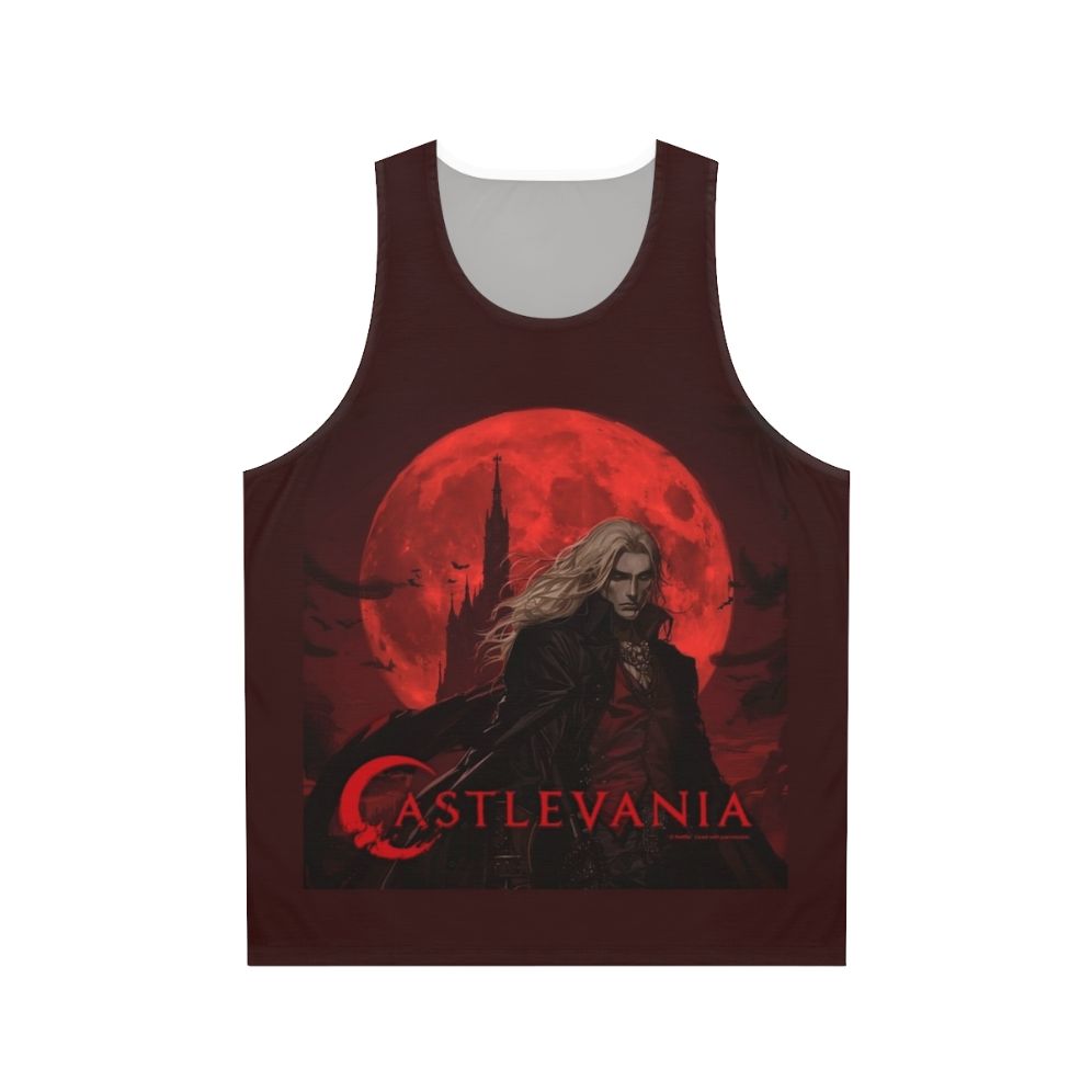 Castlevania Netflix Alucard Fan Art Tank Top