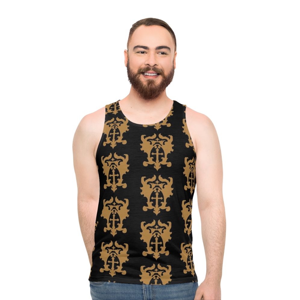Castlevania Netflix Belmont Crest Unisex Tank Top