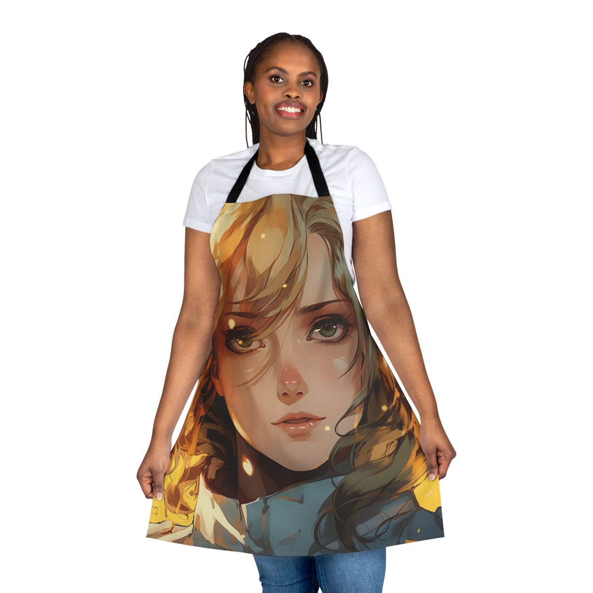 Castlevania Nocturne Maria Renard Apron, featuring the character Maria Renard from the Castlevania series
