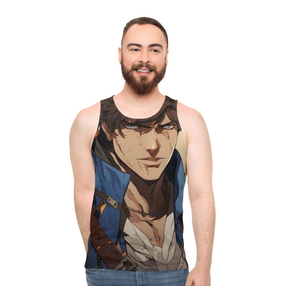 Castlevania Nocturne Richter Belmont Unisex Tank Top