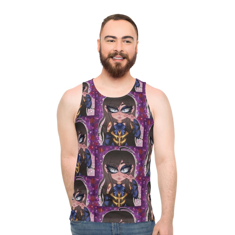 Castlevania Shanoa Unisex Dark Fantasy Anime Tank Top