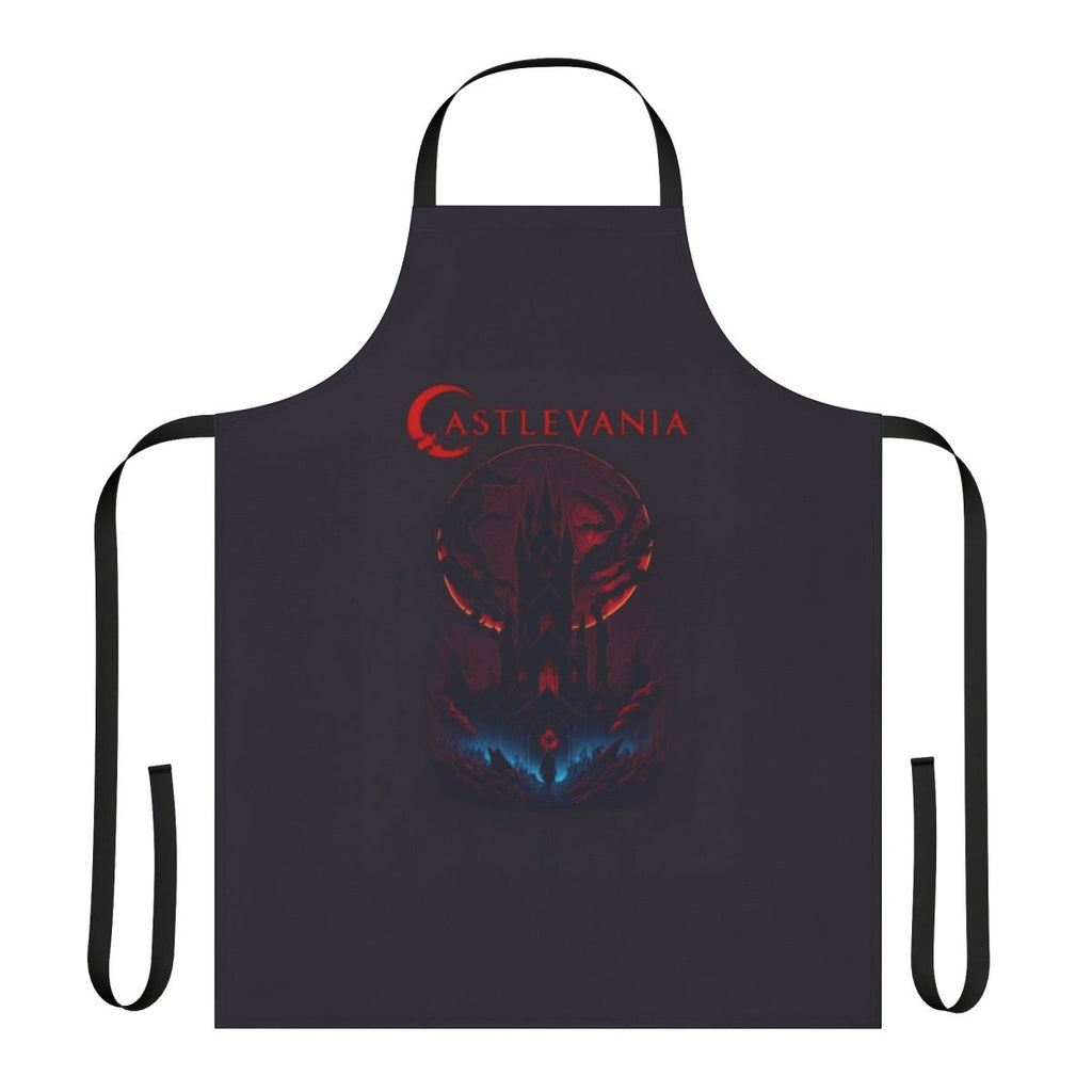 Castlevania Symphony of the Night Inspired Apron with Alucard, Trevor Belmont, and Sypha Belnades Characters