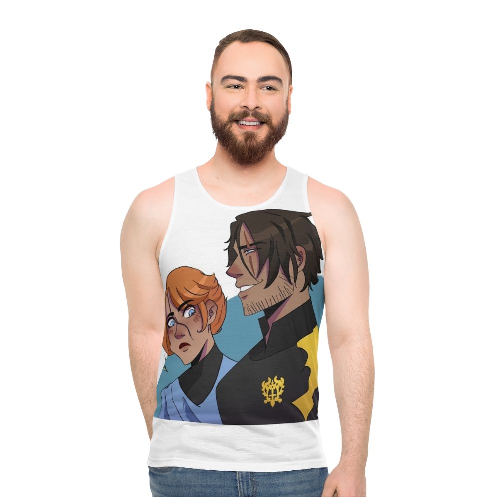 Castlevania Sypha and Trevor Unisex Tank Top