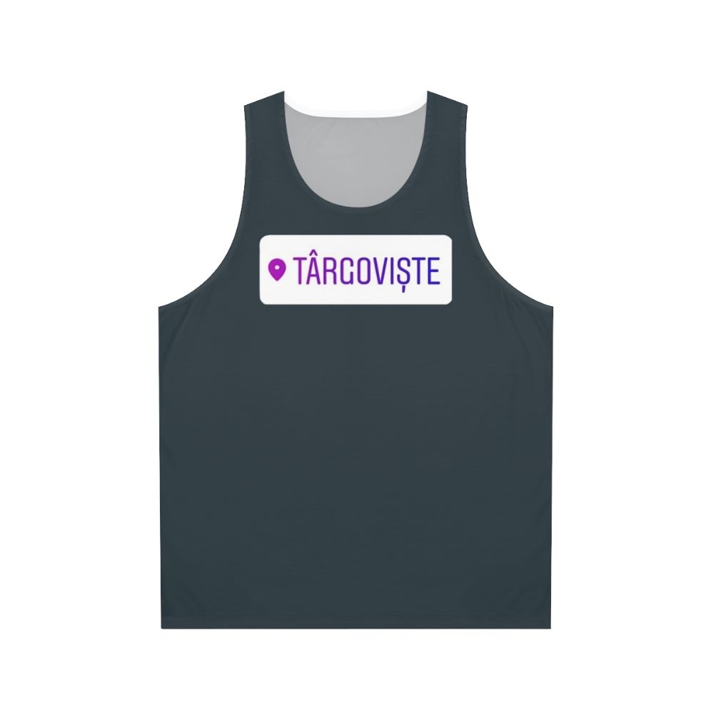 Castlevania Targoviste Location Tag Unisex Tank Top