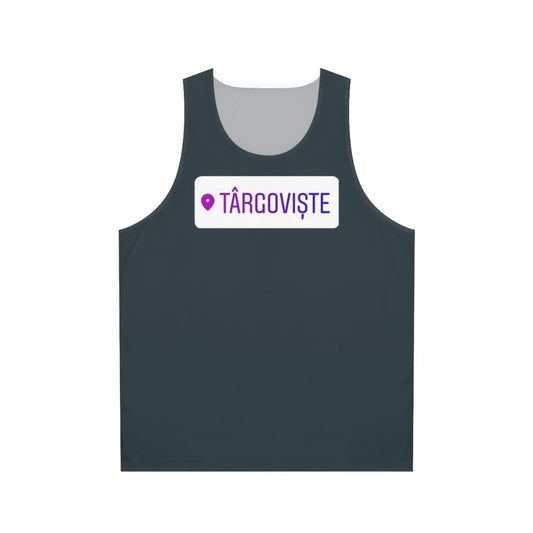 Castlevania Targoviste Location Tag Unisex Tank Top