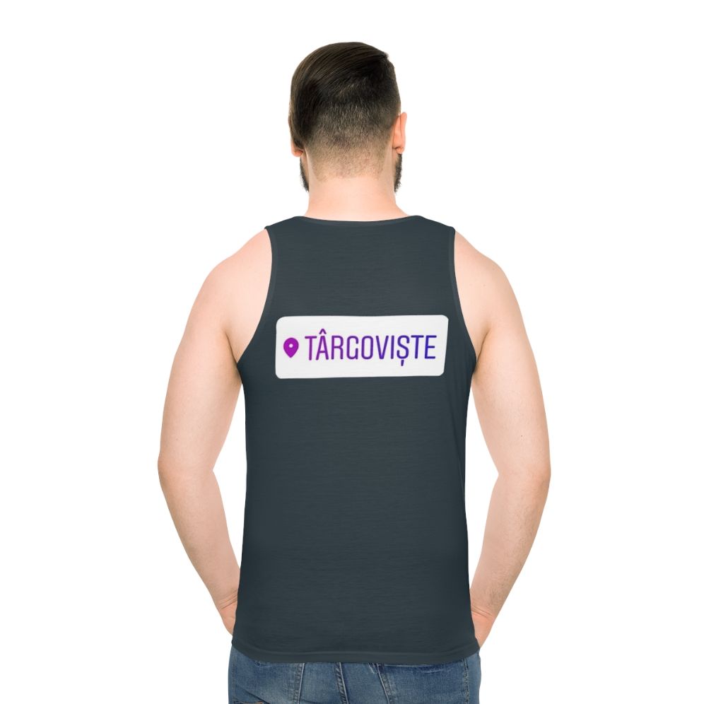 Castlevania Targoviste Location Tag Unisex Tank Top