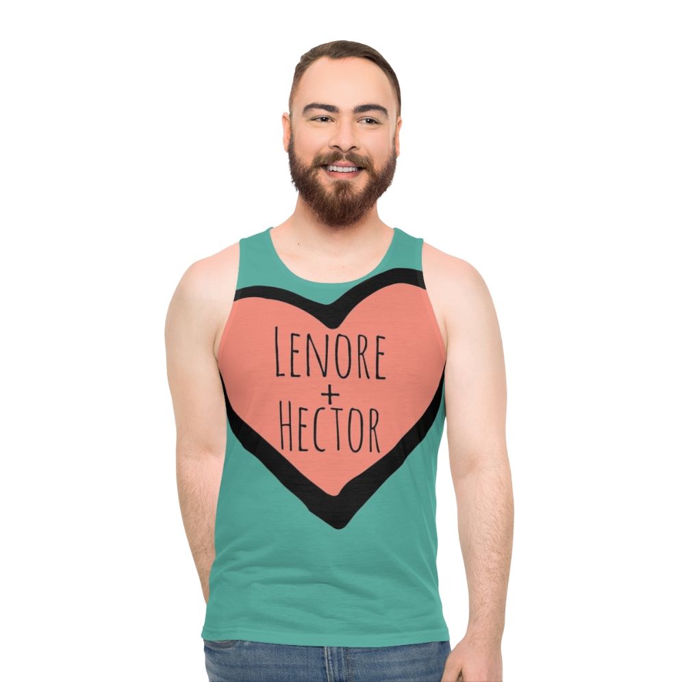 Castlevania Unisex Tank Top featuring Alucard, Belmont, and Sypha characters