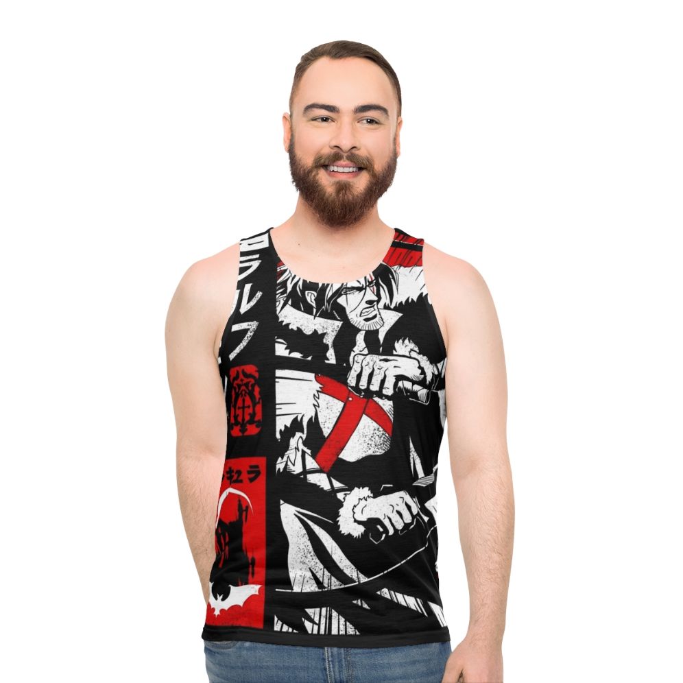 Castlevania Inspired Vampire Hunter Unisex Tank Top