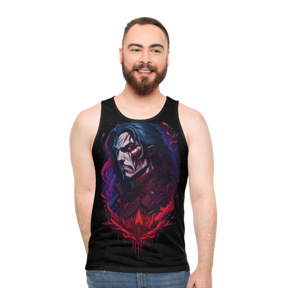 Castlevania Vampire Lord Dracula Unisex Tank Top