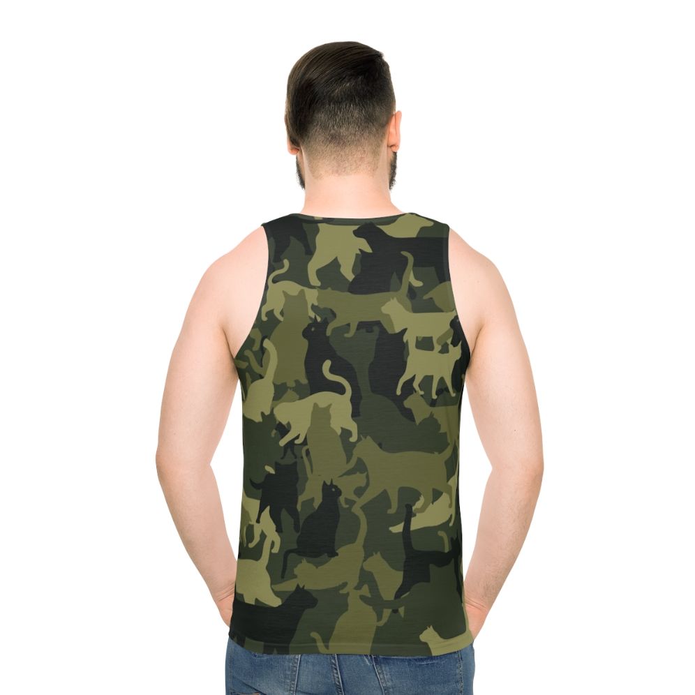 Cat Camouflage Unisex Tank Top