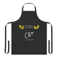 Cat-themed apron inspired by the play "The Play That Goes Wrong"