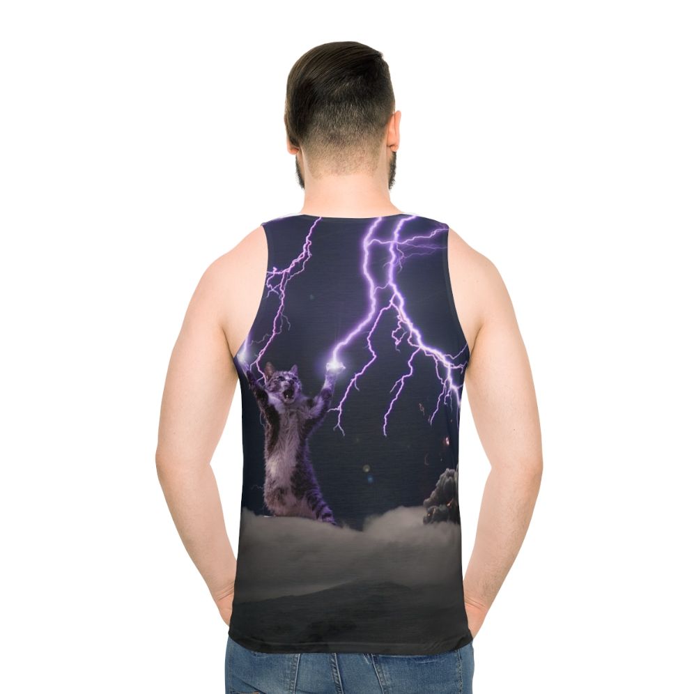 Cat Lightning Unisex Tank Top