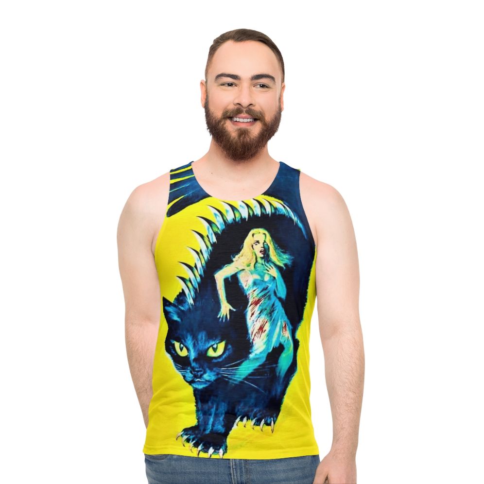 Cat O Nine Tails 1971 Horror Movie Unisex Tank Top