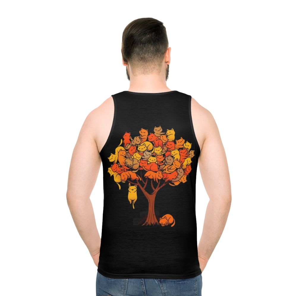 Unisex Cat Tree Tank Top
