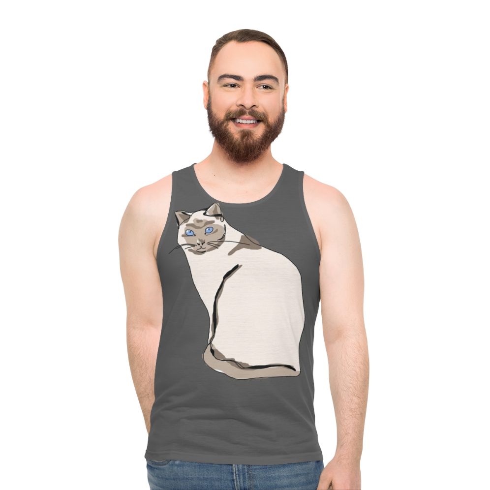 Cat Unisex Tank Top