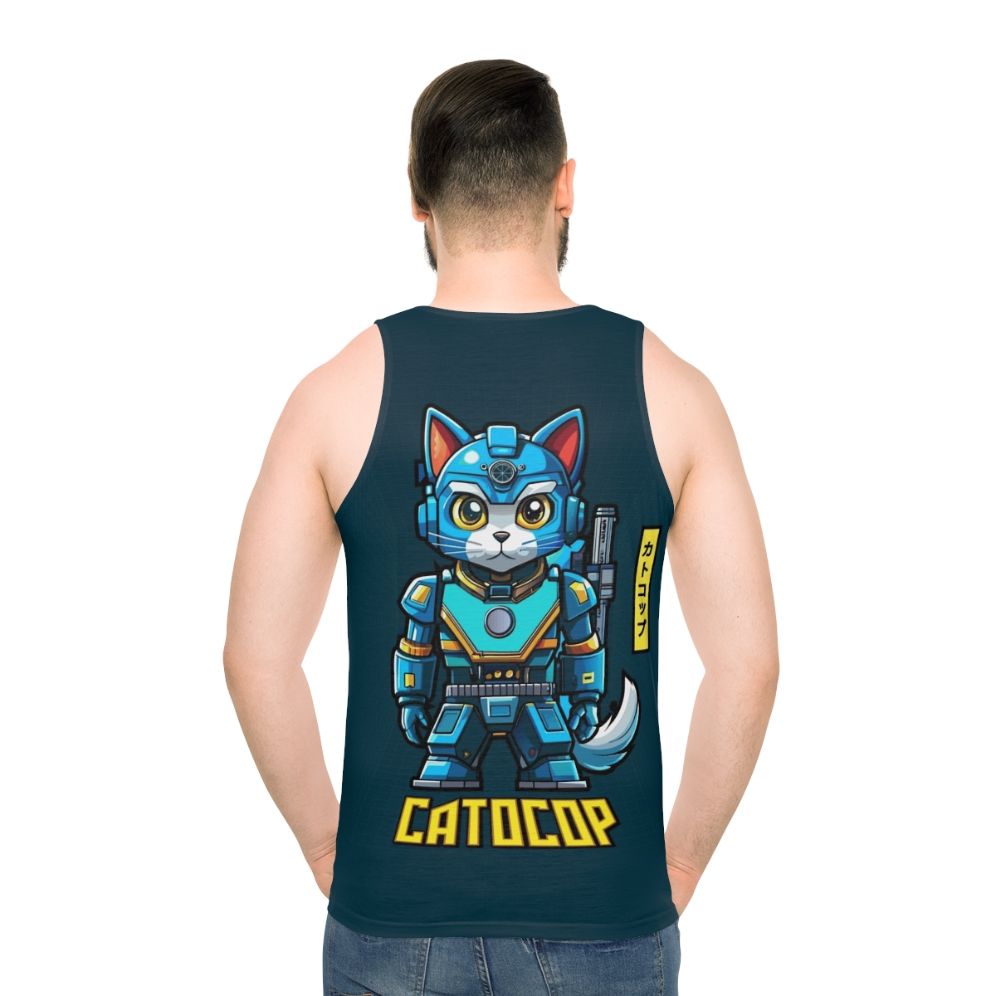 Catocop Unisex Police Officer Superhero Tank Top