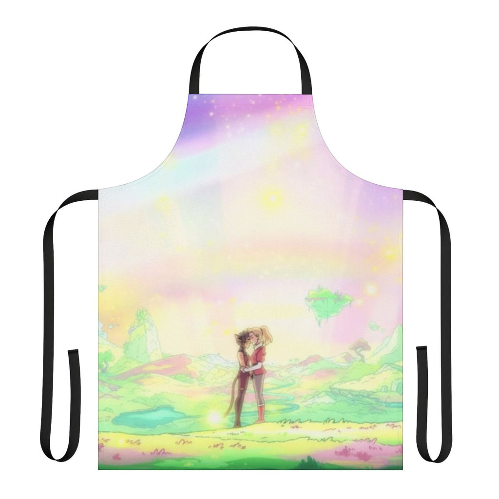 Catradora-inspired apron with characters from She-Ra and the Princesses of Power