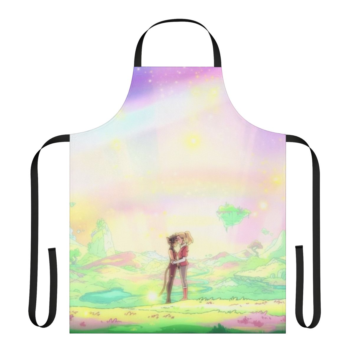 Catradora-inspired apron with characters from She-Ra and the Princesses of Power