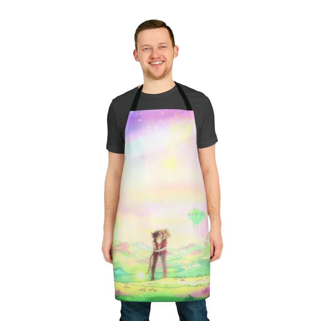 Catradora-inspired apron with characters from She-Ra and the Princesses of Power