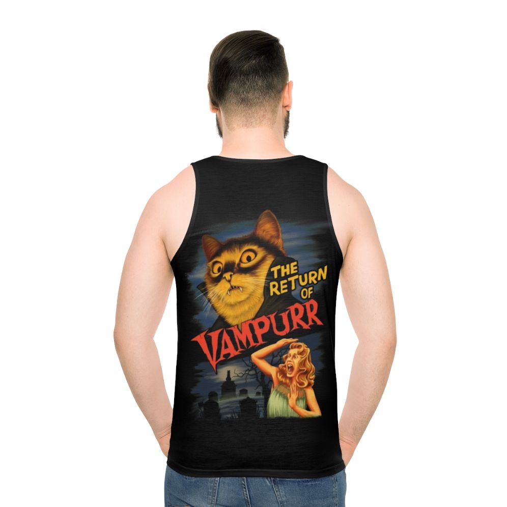 Catthe Return Of Vampurr Unisex Cat Themed Tank Top