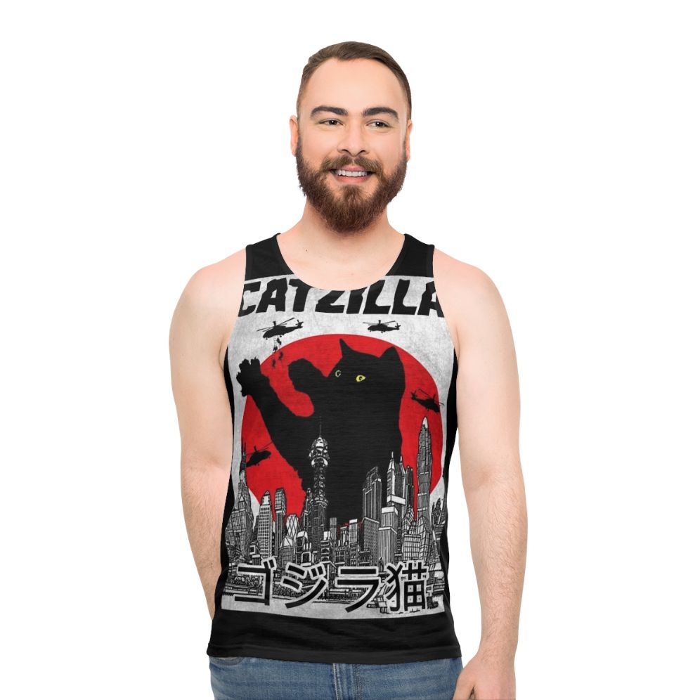 Catzilla Unisex Tank Top