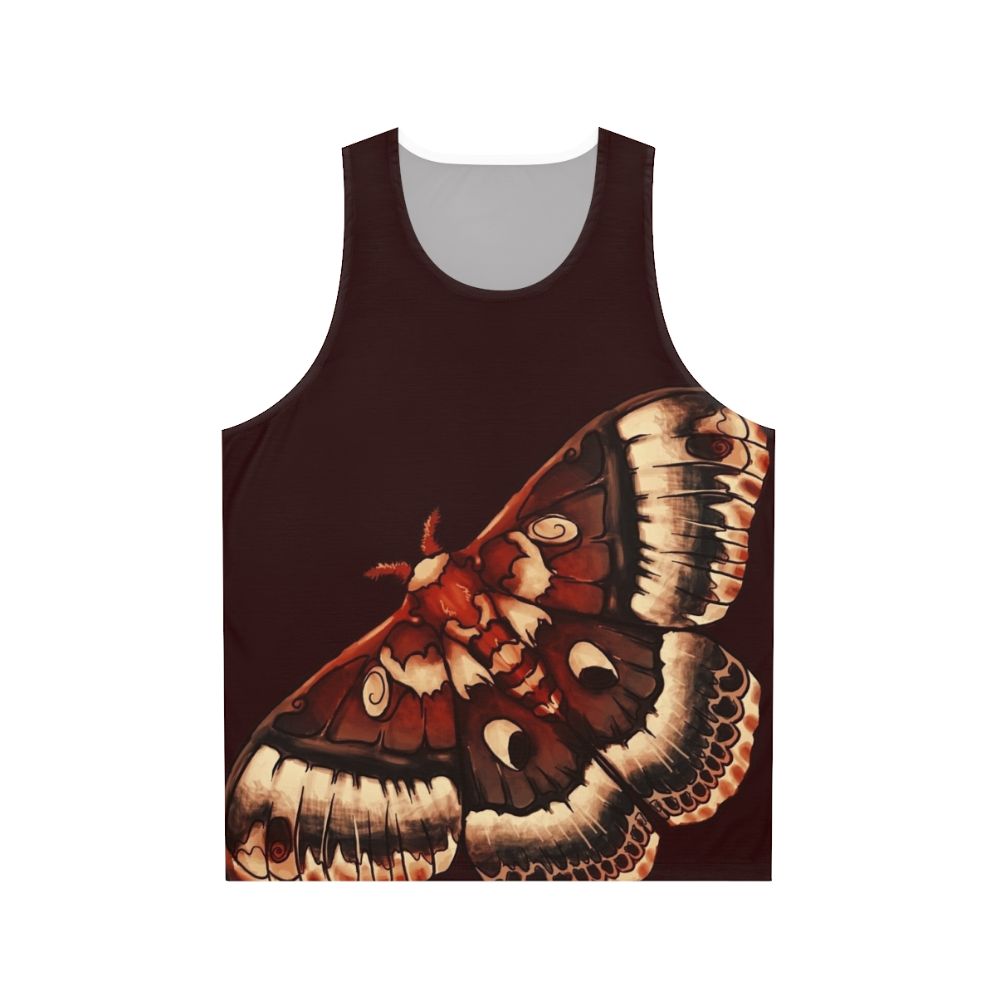 Cecropia Moth Unisex Tank Top