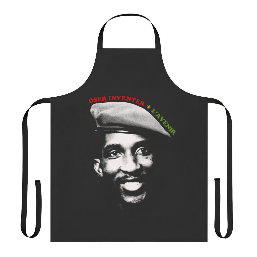 Thomas Sankara Apron featuring the iconic revolutionary leader and pan-African visionary.