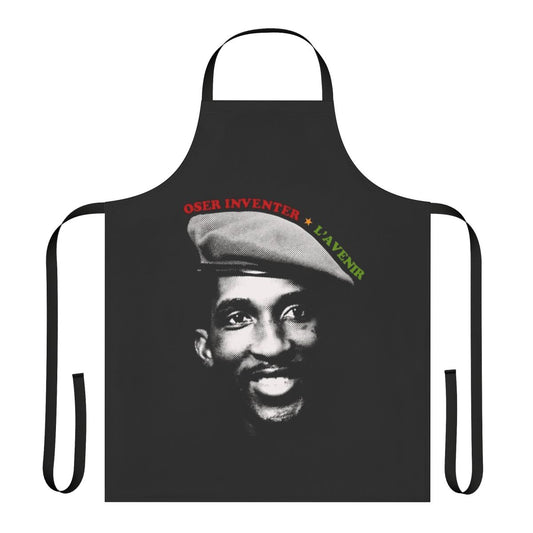 Thomas Sankara Apron featuring the iconic revolutionary leader and pan-African visionary.