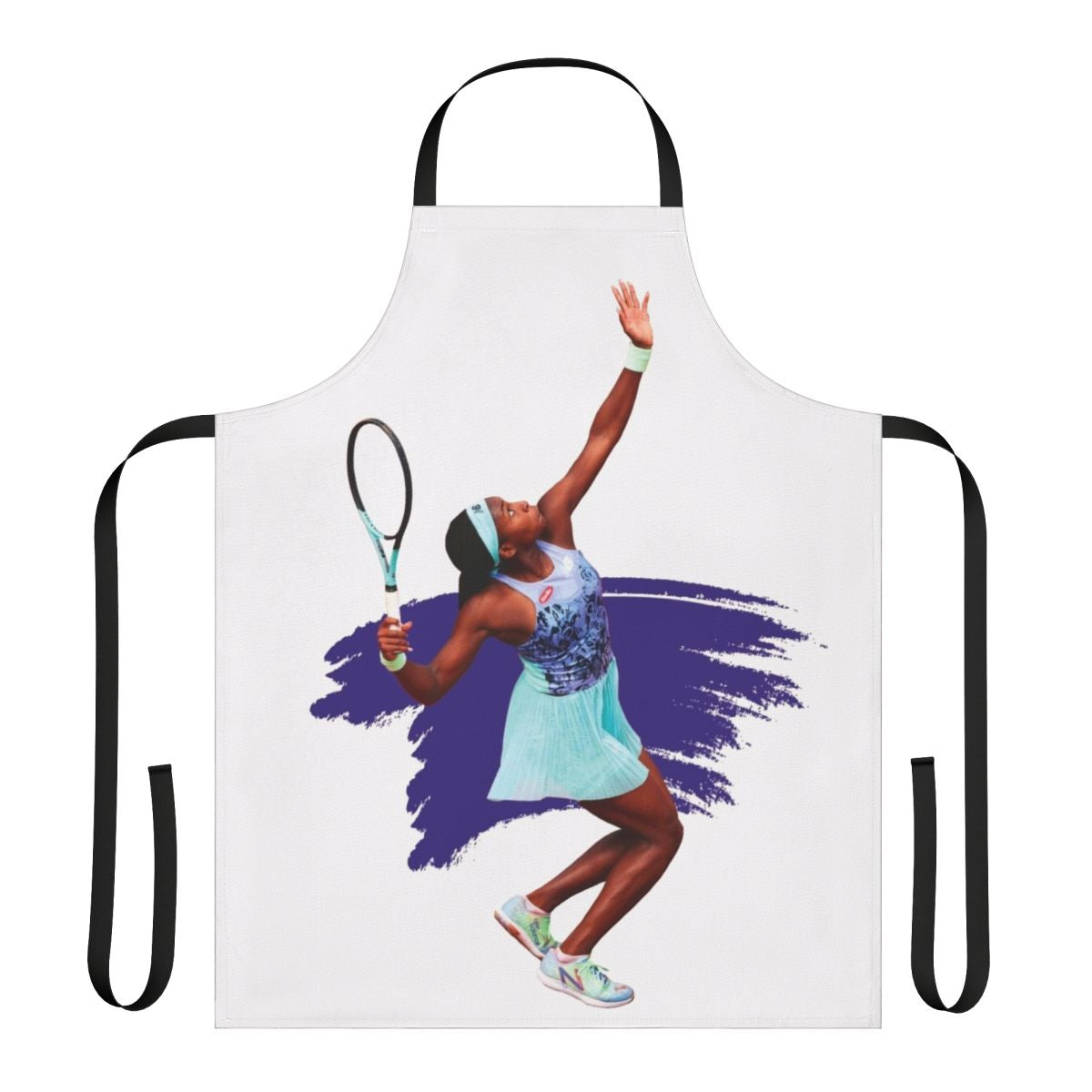 Coco Gauff Tennis Themed Apron for Fans