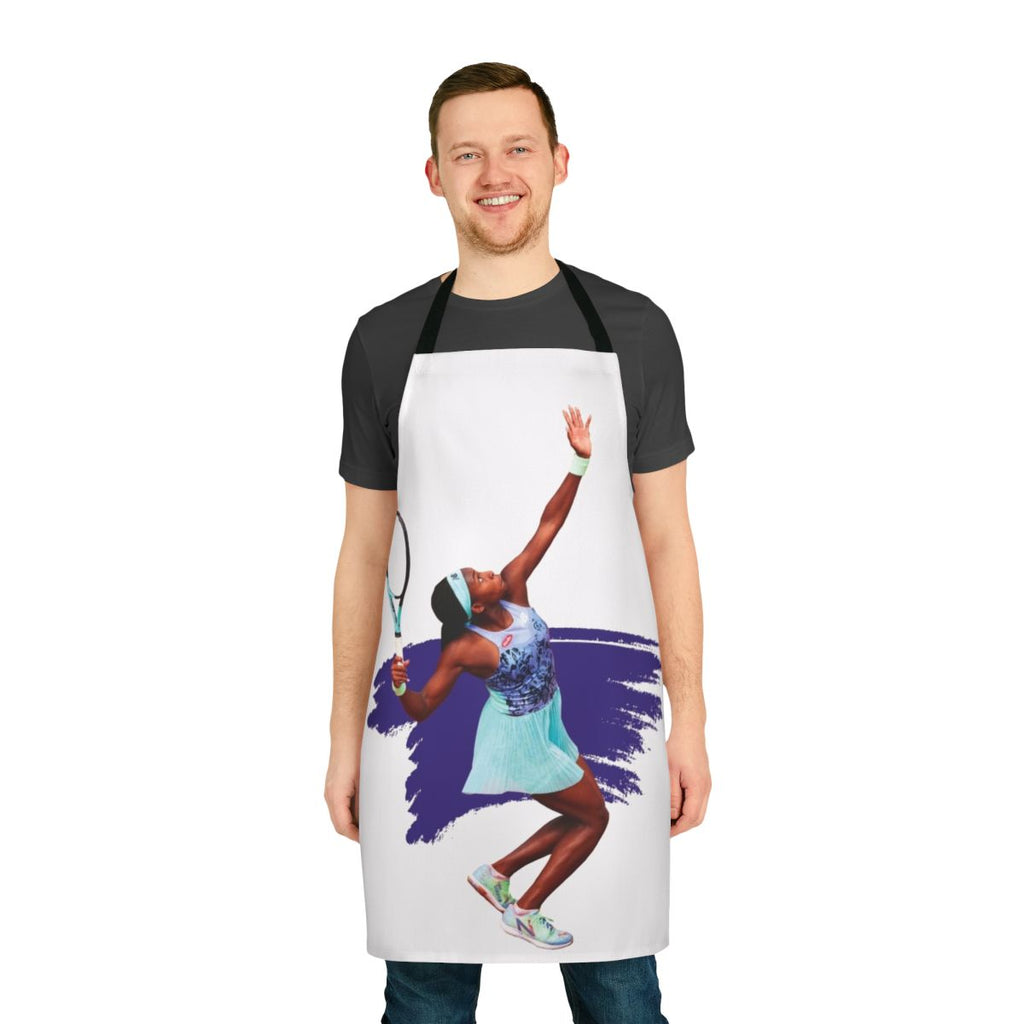 Coco Gauff Tennis Themed Apron for Fans