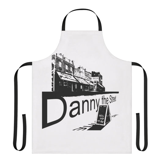 Apron featuring Danny the Street, a fictional transgender superhero from the Doom Patrol comics