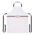 Vintage-inspired apron featuring a French slogan design, perfect for French national team supporters.