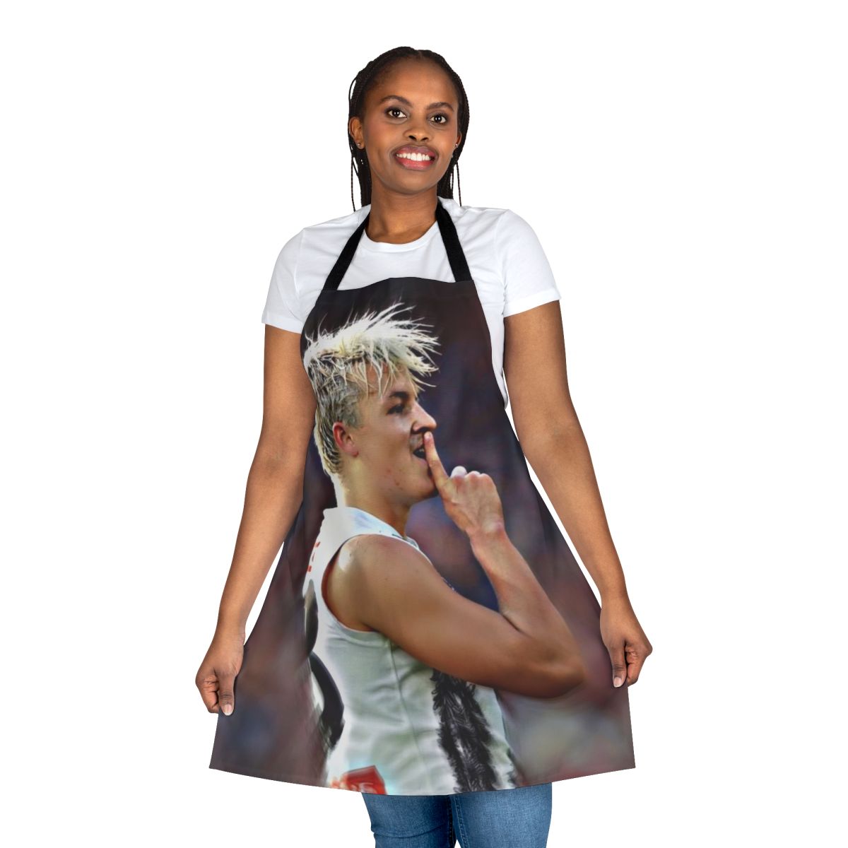 Jack Ginnivan Apron - Celebrate the Collingwood Magpies Legend
