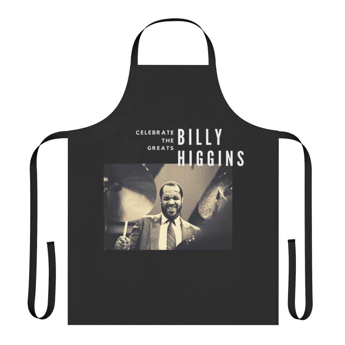 Billy Higgins Jazz Drummer Musician Apron