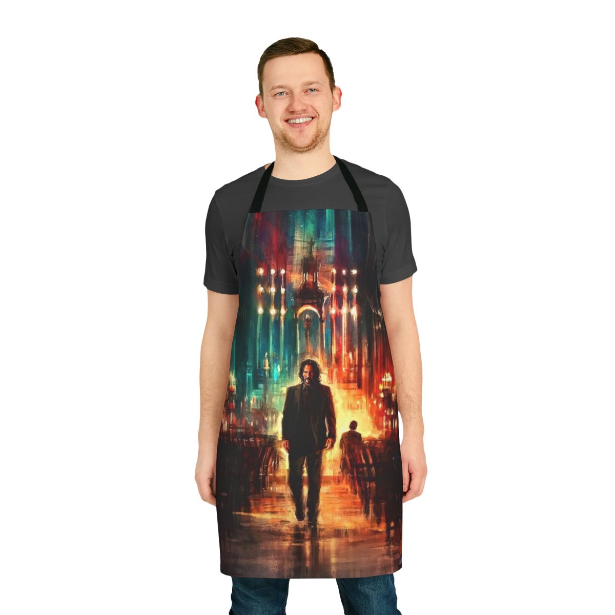 John Wick 4 Movie Themed Apron