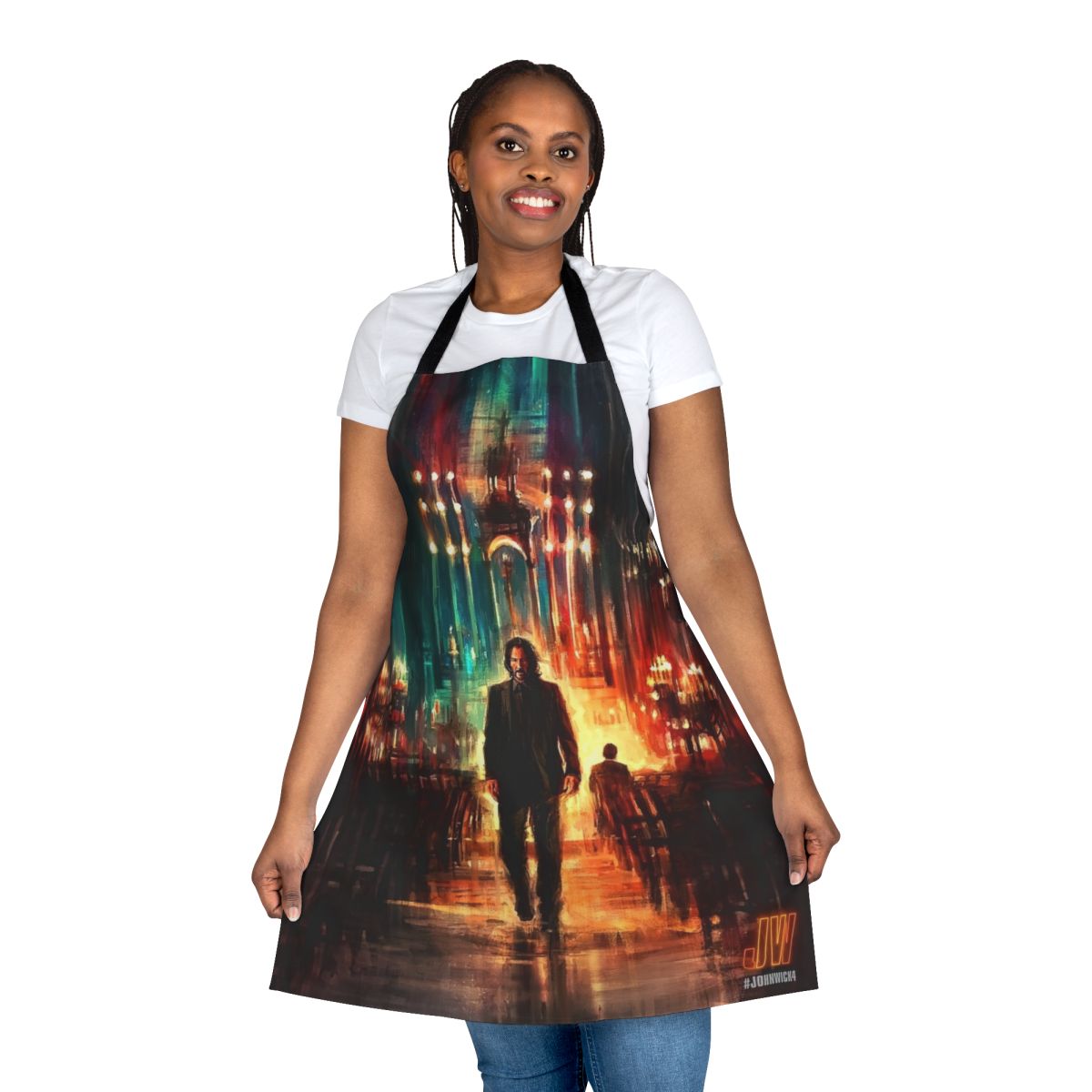 John Wick 4 Movie Themed Apron