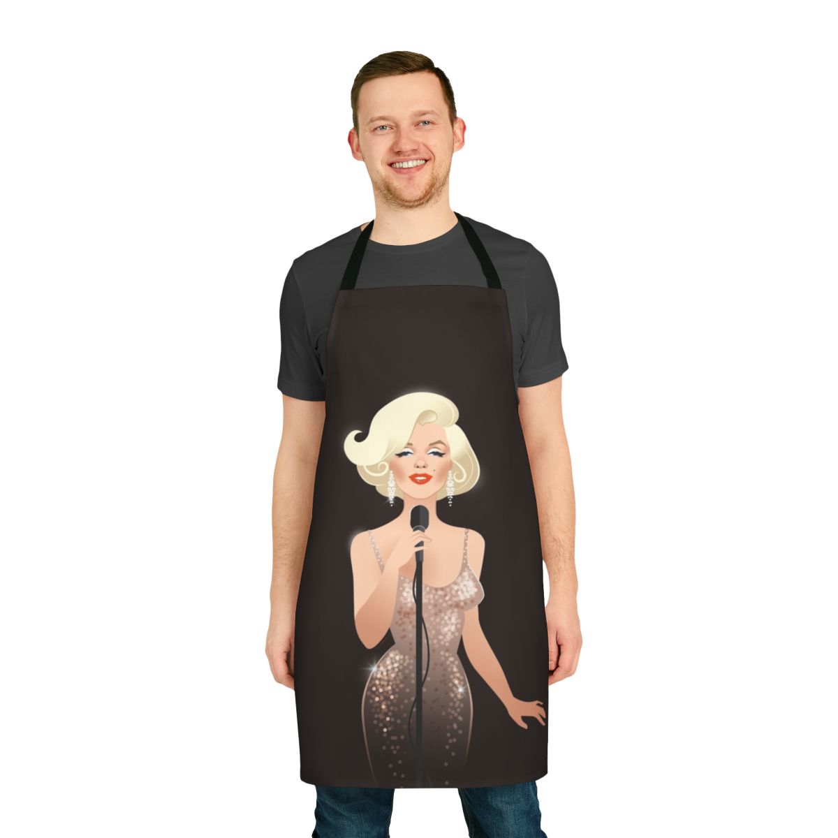 Marilyn Monroe Inspired Apron - Celebrate the Legendary Blonde Actress
