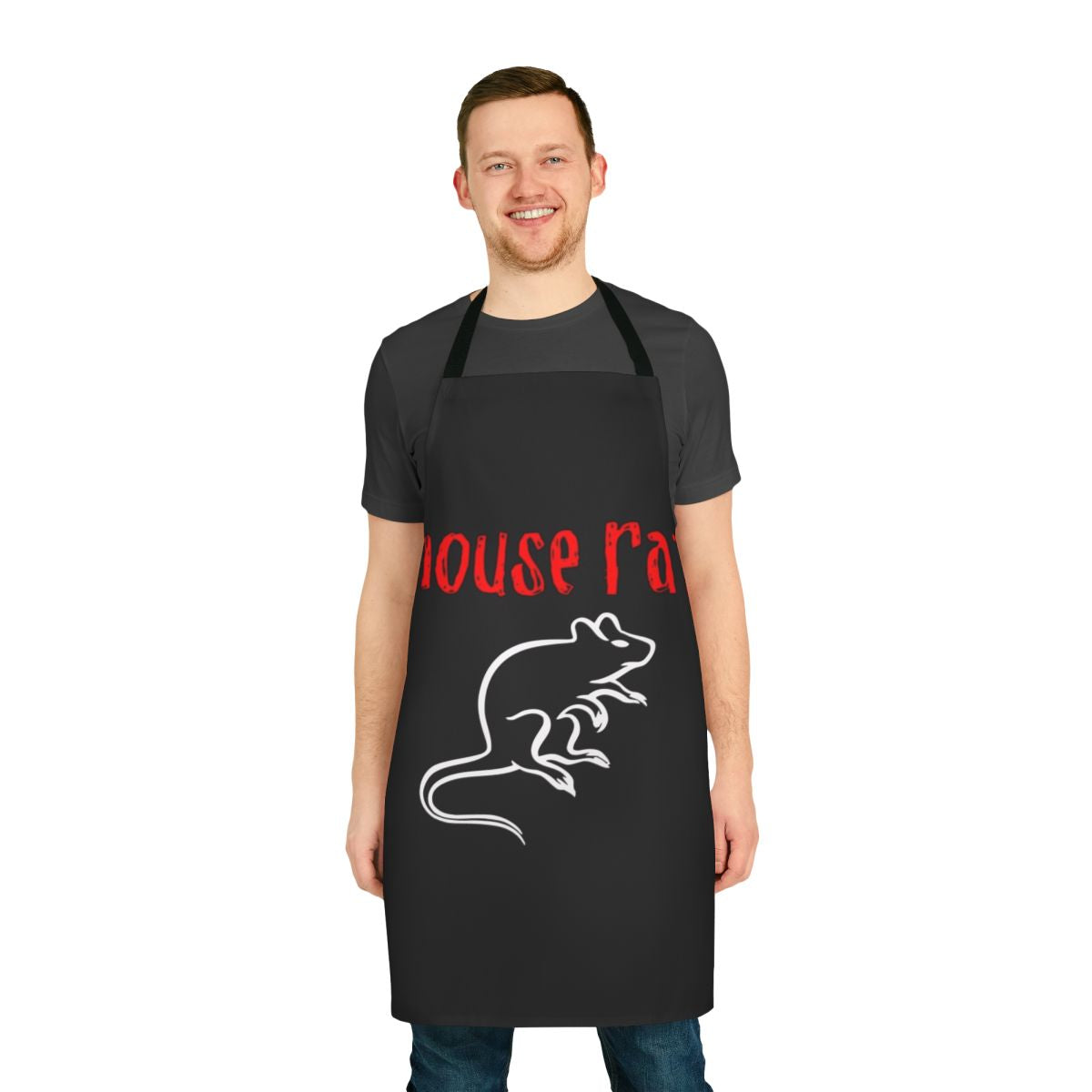 Mouse Rat Apron - Stylish Merchandise for Fans of the Fictional Band from Parks and Recreation