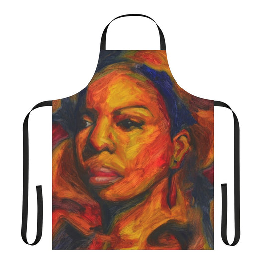 Nina Simone Apron Featuring "I Put a Spell on You" Lyrics
