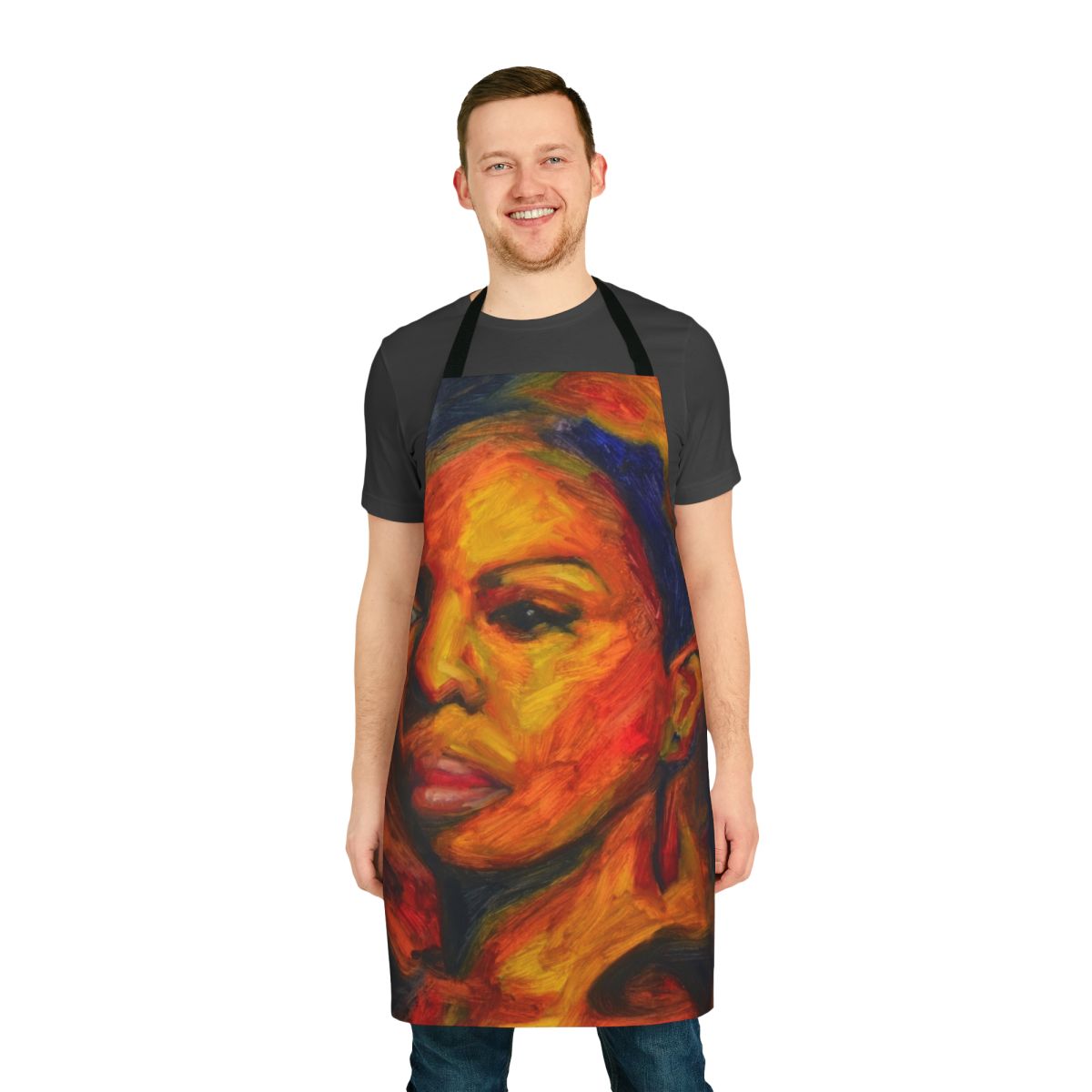 Nina Simone Apron Featuring "I Put a Spell on You" Lyrics